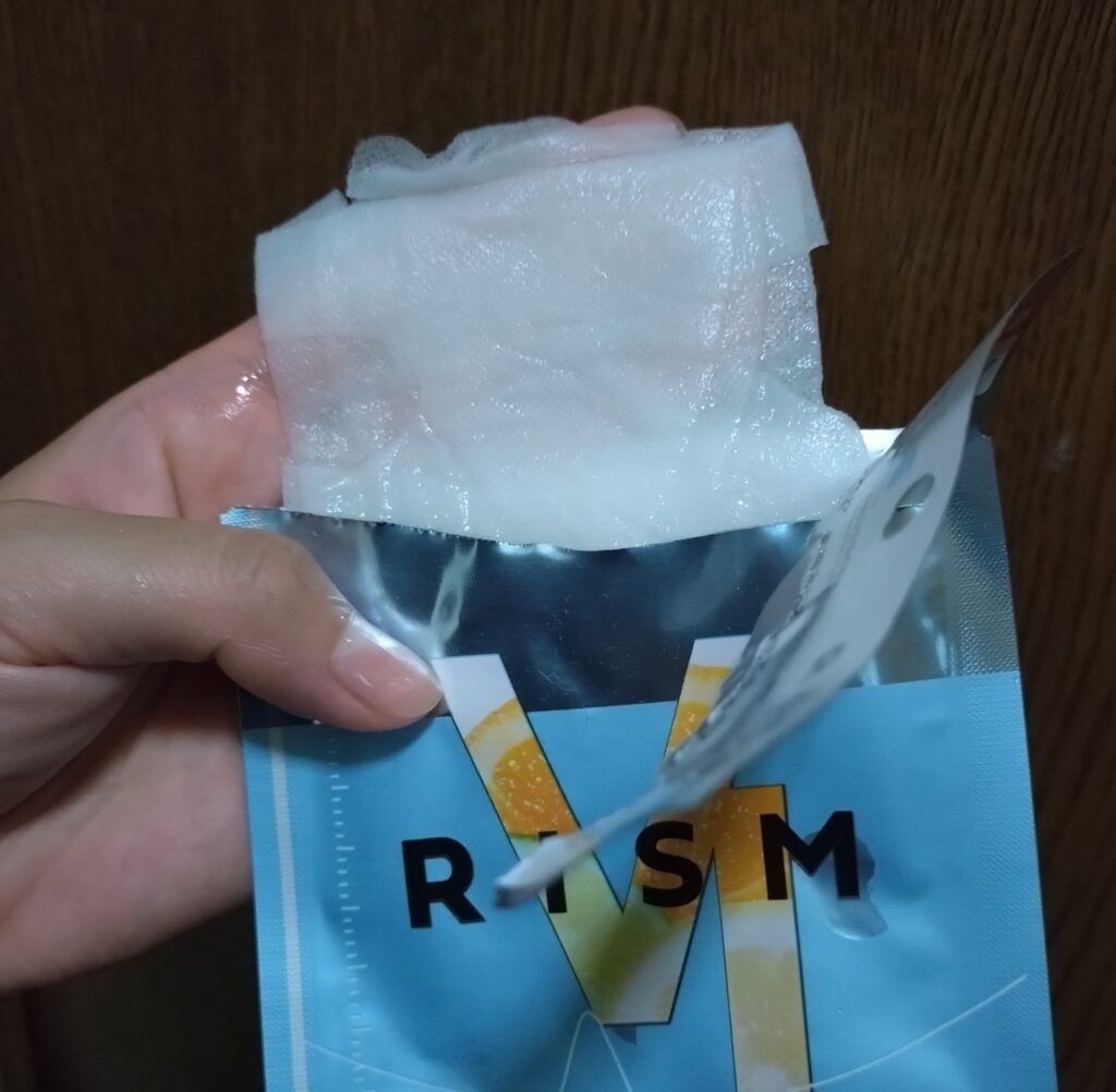 リズム　RISM　ディープケアマスク　ビタミン　シート