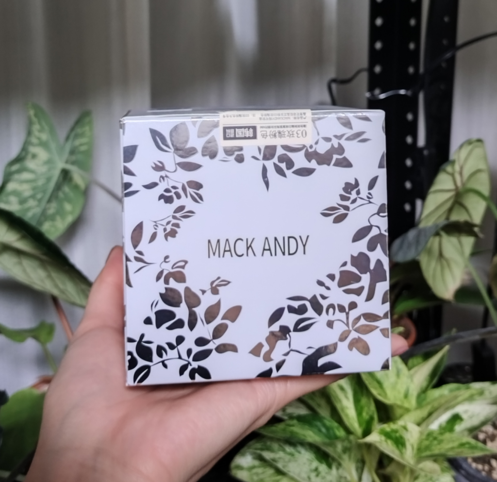 マックアンディ　mackandy　ルースパウダ―　パケ買いコスメ　サイズ