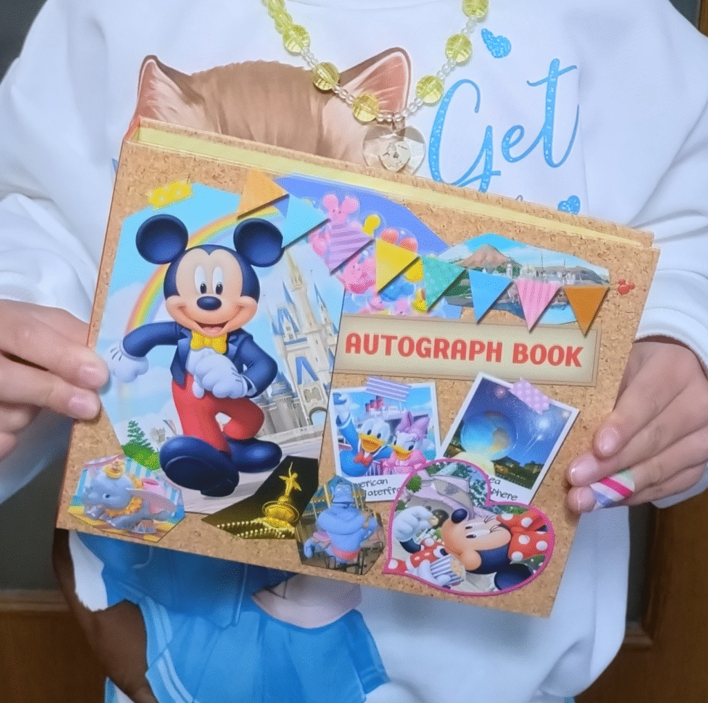 ディズニーグッズ サイン帳 キャラクターグリーティング