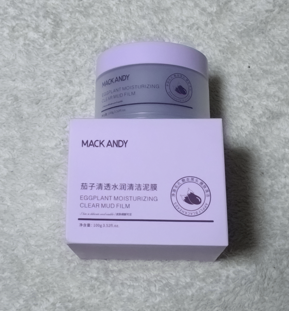 マックアンディ クレイマスク 茄子 スキンケア mackandy