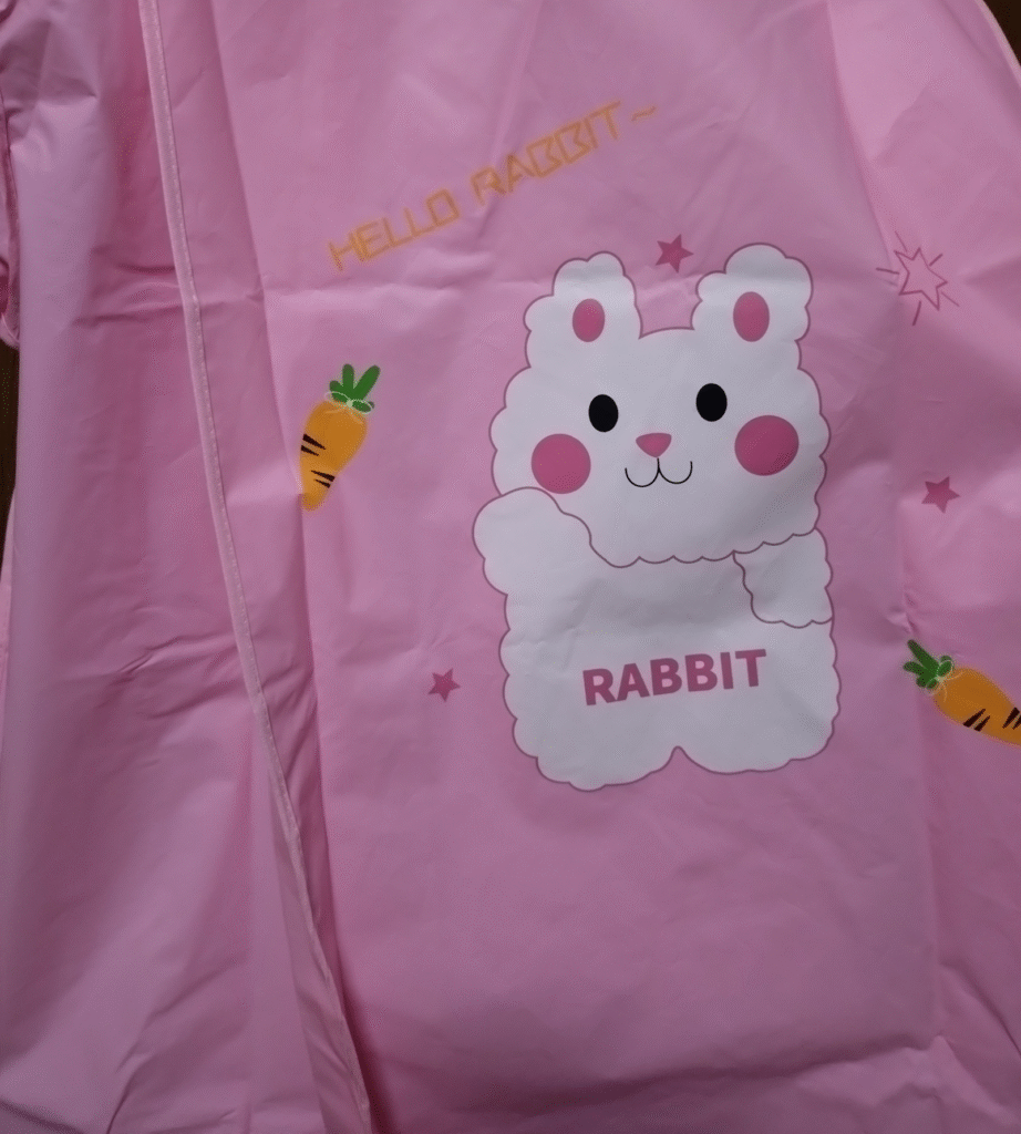 shein 購入品紹介 夏 柄 レインコート 子ども