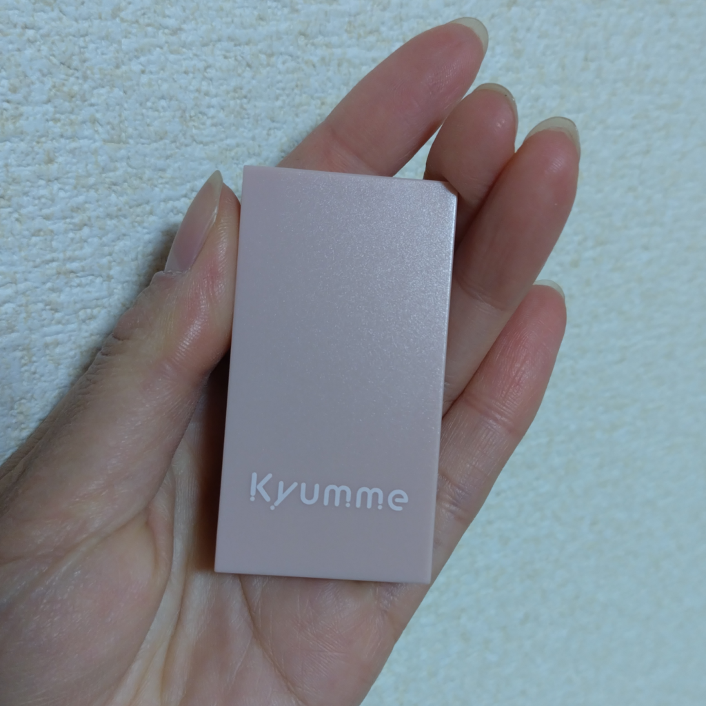 kyumme　アイブロウパウダー　コンパクト　パッケージ　キュンミー