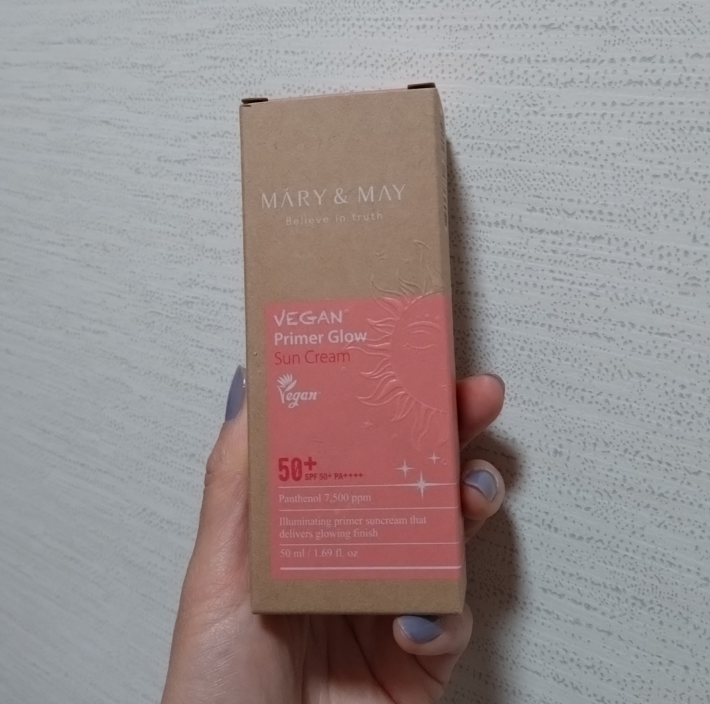 マリーアンドメイ　maryandmay　プライマーグロウサンクリーム　サイズ　パッケージ