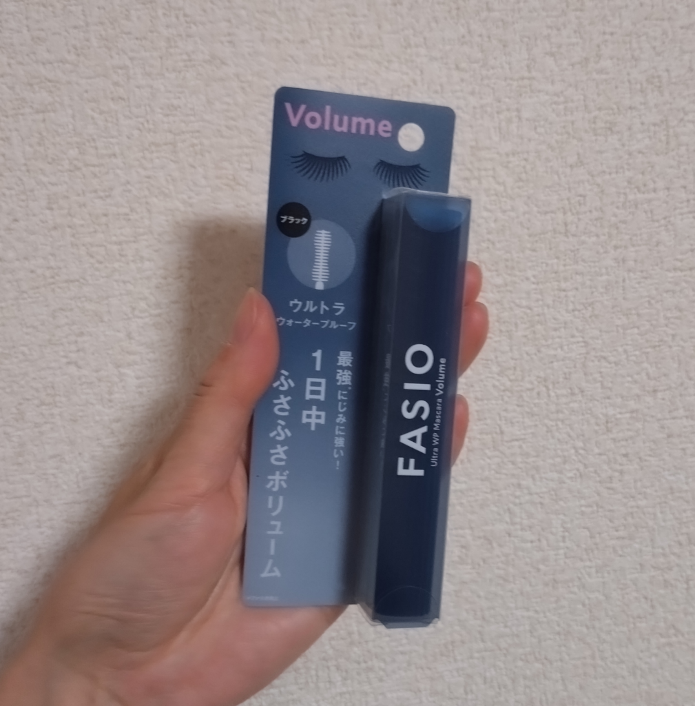 ファシオ ウルトラウォータープルーフマスカラ　ボリューム　パッケージ