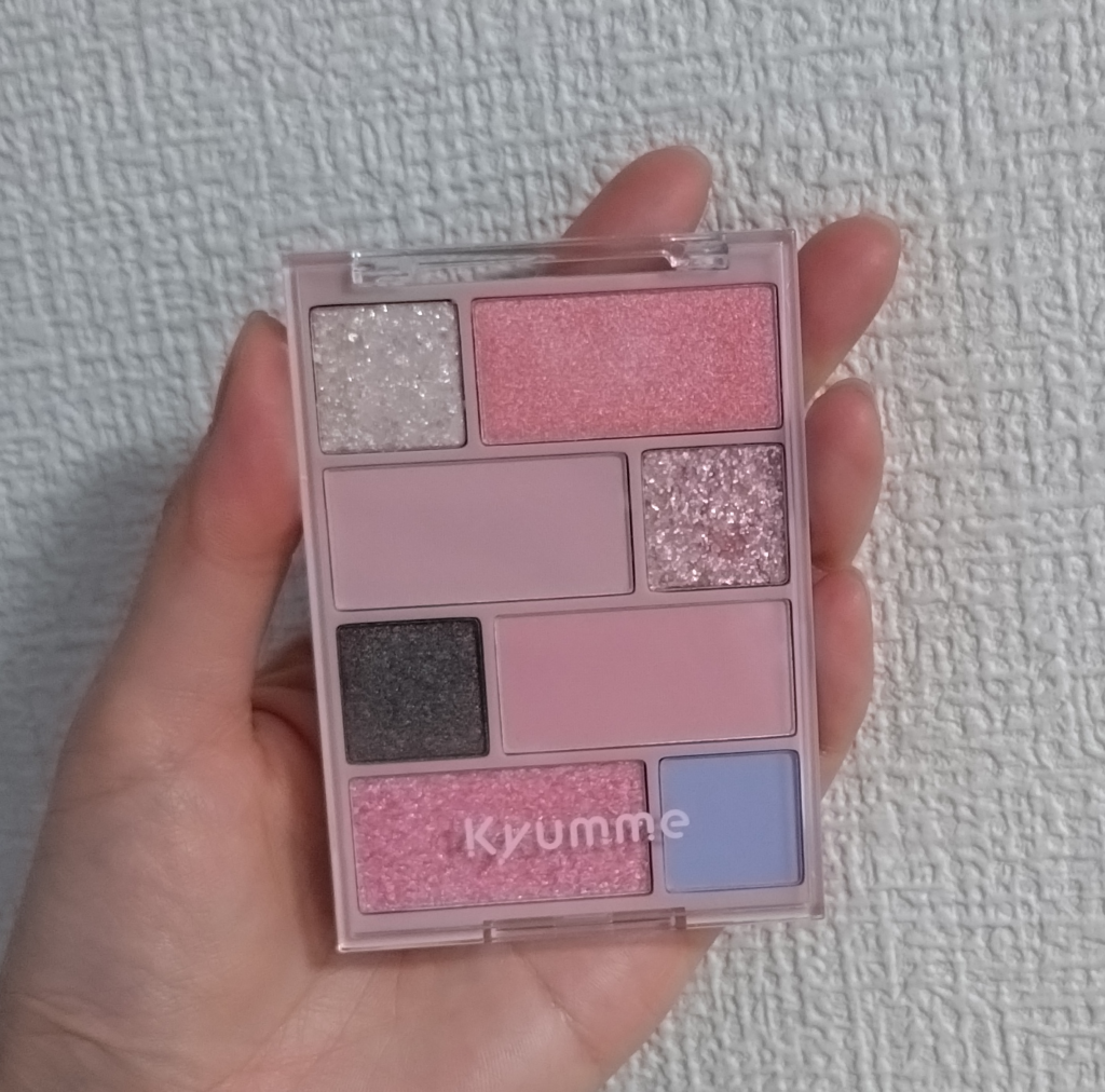 キュンミー　kyumme　ドリームピンク　アイシャドウパレット　ダイソー　daiso