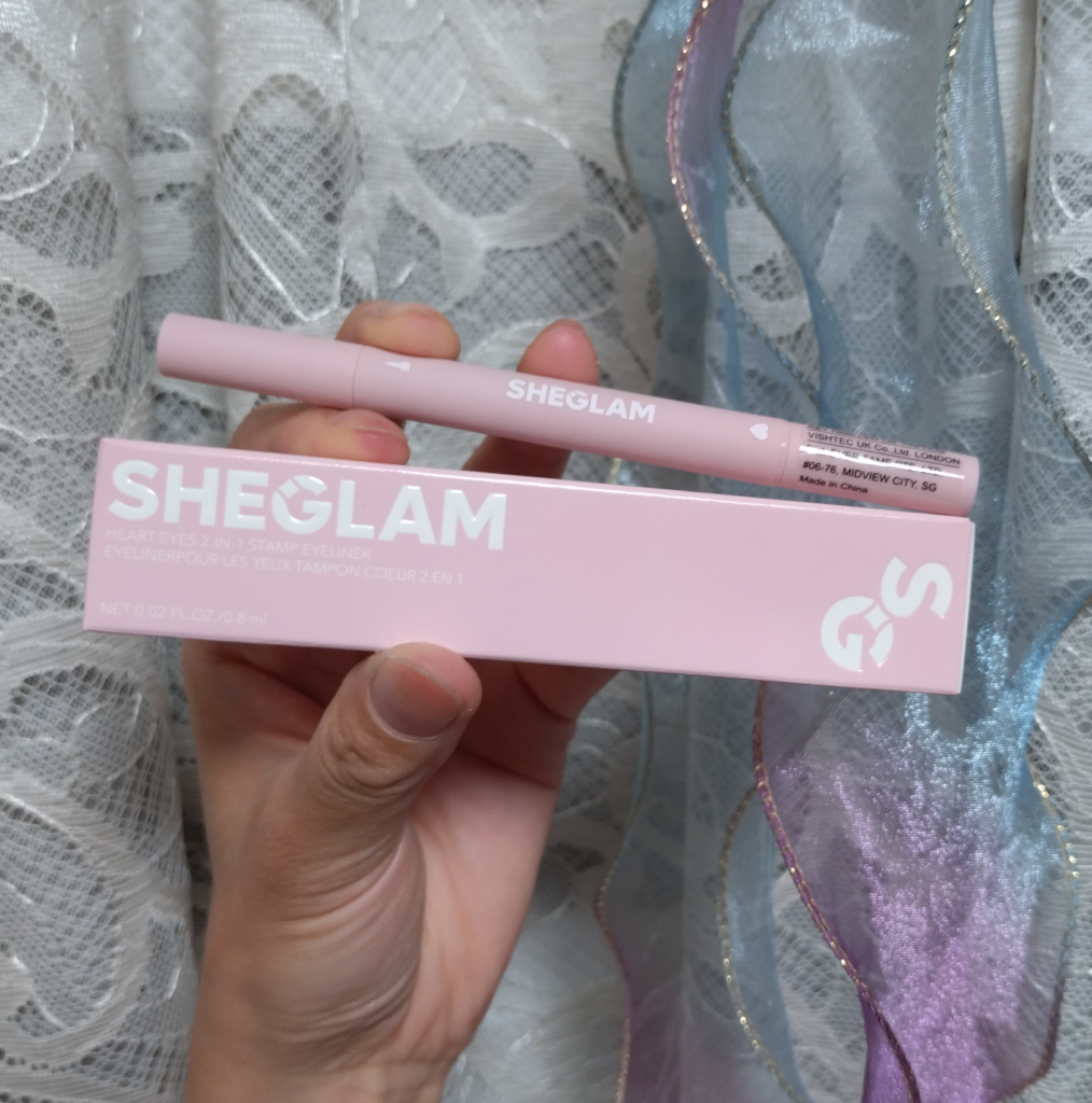 シーグラム sheglam ハートアイズ 2in1 スタンプアイライナー シーイン shein ハート型 パッケージ サイズ